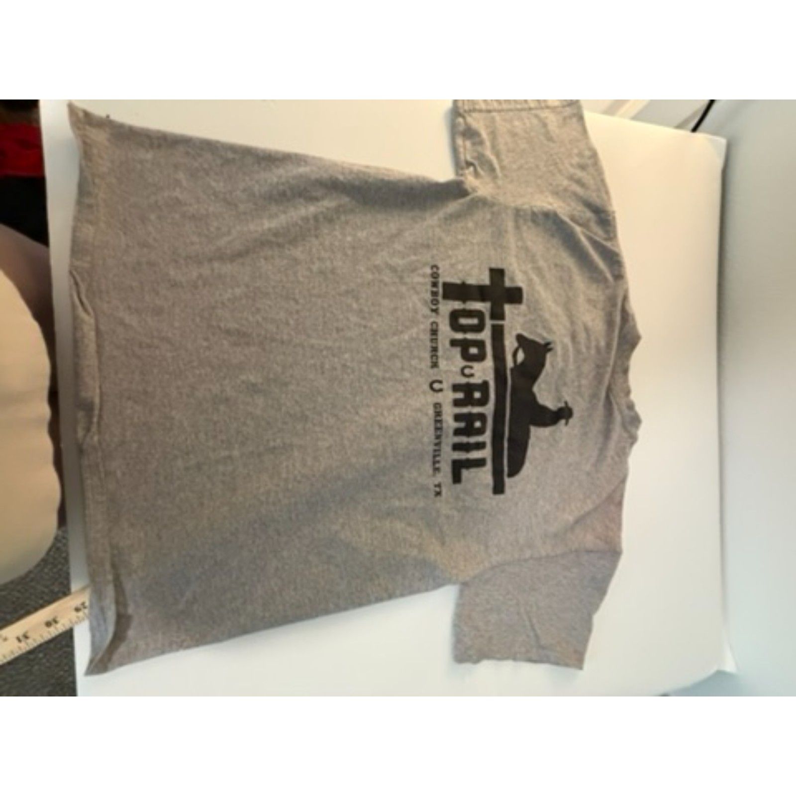 Top Rail Grey Large Tee